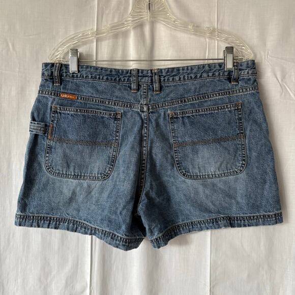 Unionbay Vintage 90s Y2K Denim Carpenter Style Shorts Size 15 - Picture 4 of 6